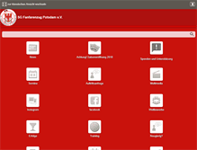 Tablet Screenshot of fanfarenzugpotsdam.de